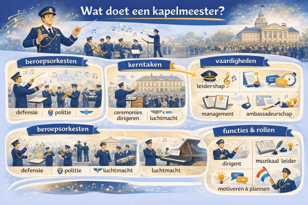 Alles over het beroep kapelmeester Wat doet een kapelmeester